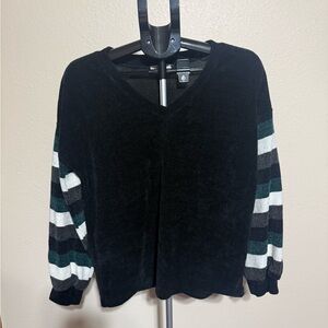 Promesa Black Knit Sweater